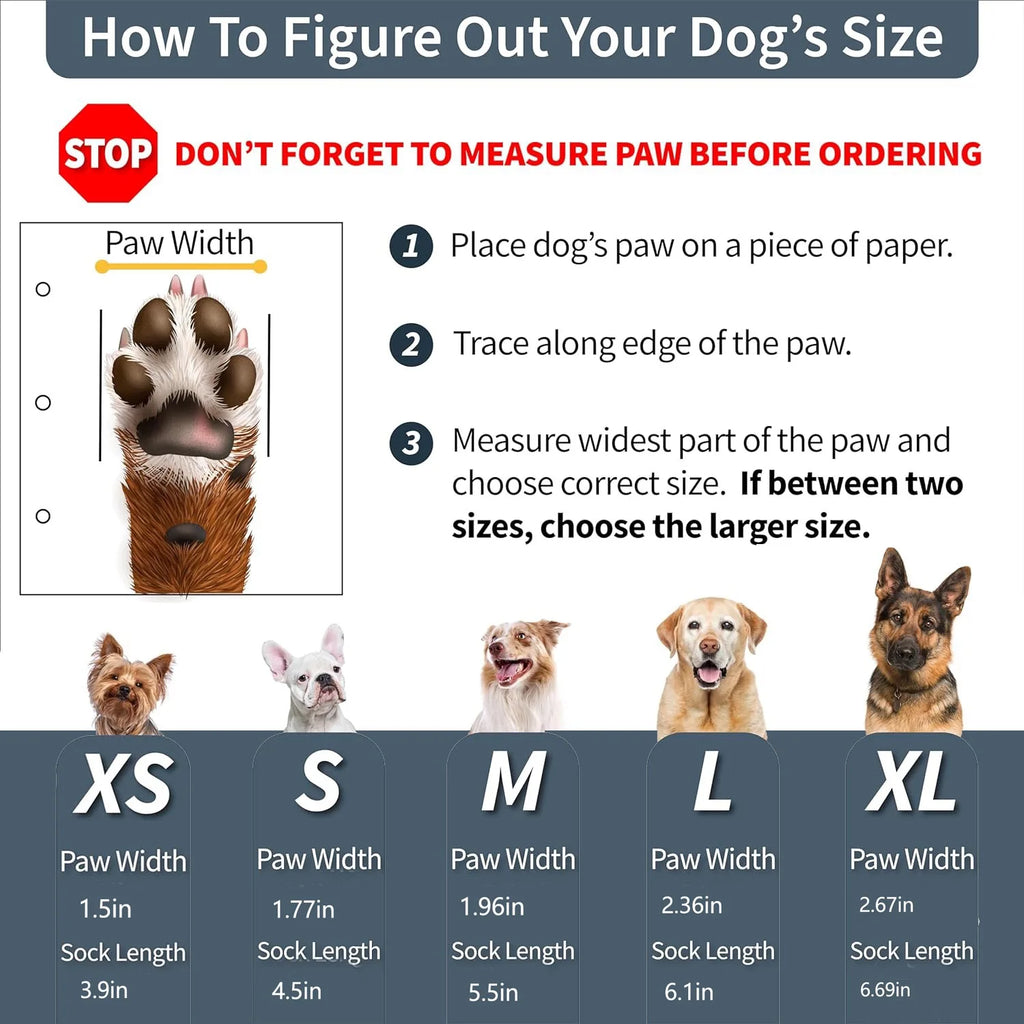 Senior Paw Hero™ Ultra-Grip Anti-Slip Socks for Senior Dogs