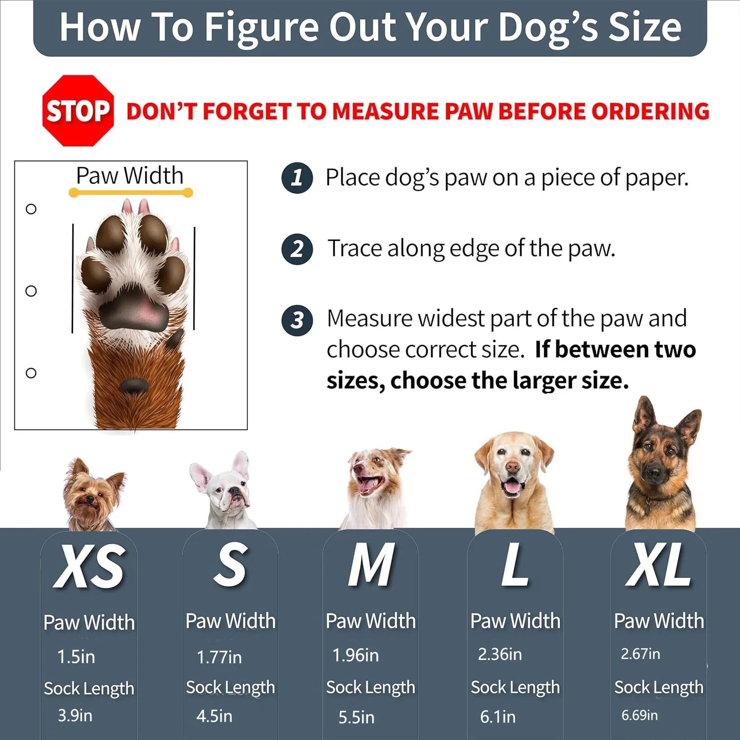 Senior Paw Hero™ Ultra-Grip Anti-Slip Socks for Senior Dogs